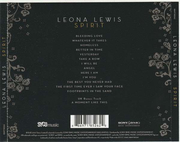 Leona Lewis : Spirit (CD, Album)