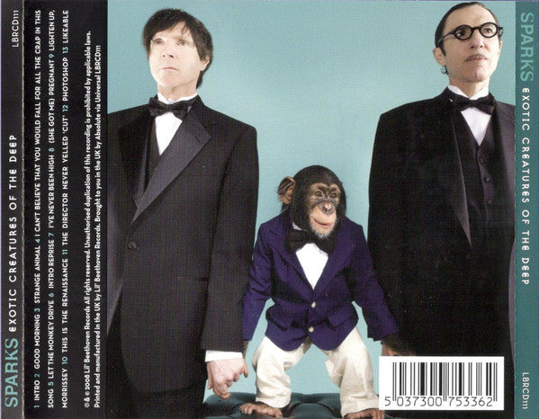 Sparks : Exotic Creatures Of The Deep (CD, Album)