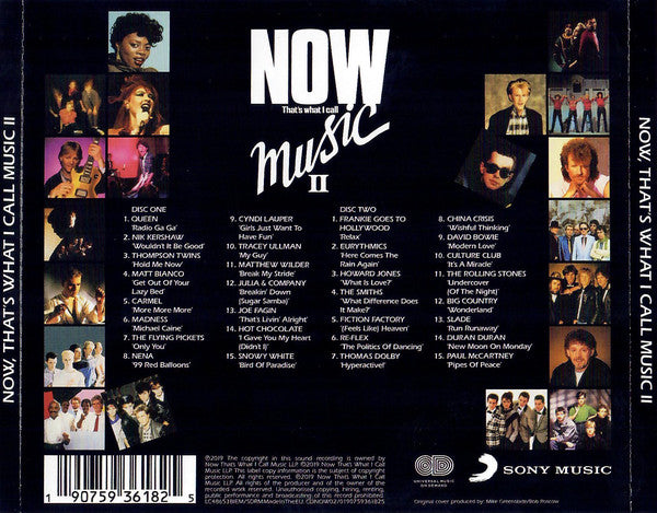 Various : Now, That's What I Call Music II (2xCD, Comp, RE, RM)