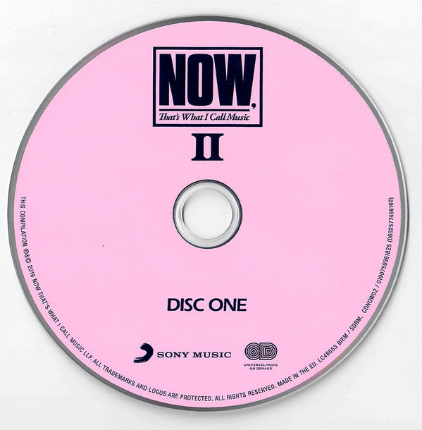 Various : Now, That's What I Call Music II (2xCD, Comp, RE, RM)