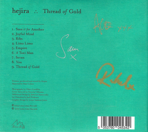 Hejira : Thread Of Gold (CD, Album)