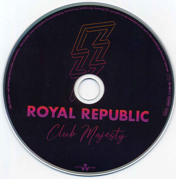 Royal Republic : Club Majesty (CD, Album)