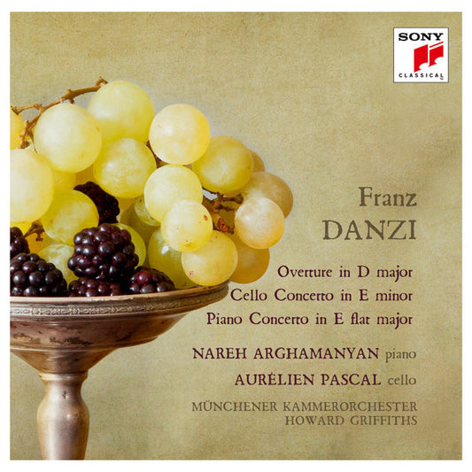 Franz Danzi, Nareh Arghamanyan, Aurélien Pascal, Münchener Kammerorchester, Howard Griffiths : Overture; Cello Concerto; Piano Concerto (CD, Album)