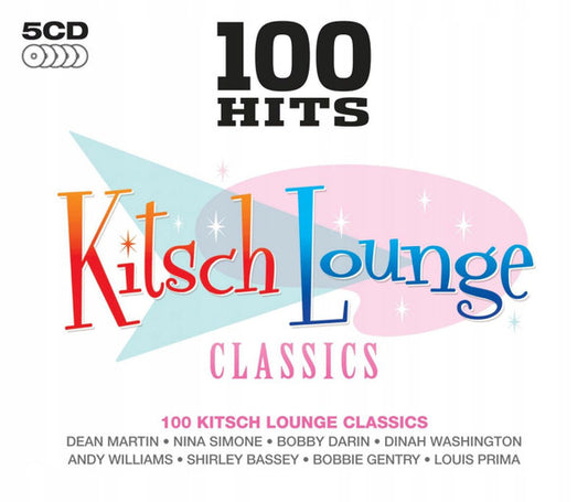 Various : 100 Hits Kitsch Lounge Classics (Box + 5xCD, Comp, RM)