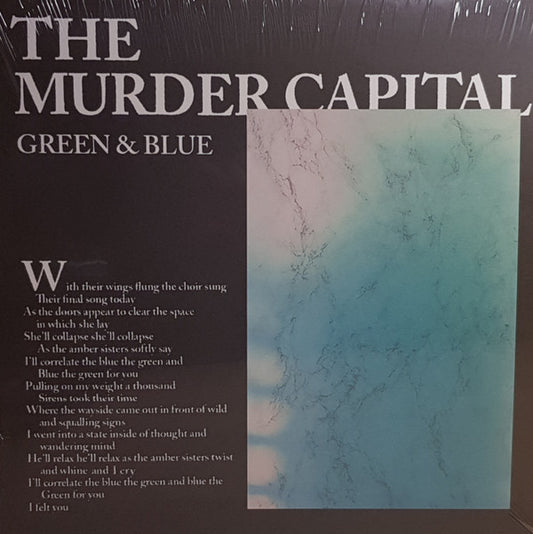 The Murder Capital : Green & Blue (12", S/Sided, Single, Ltd)