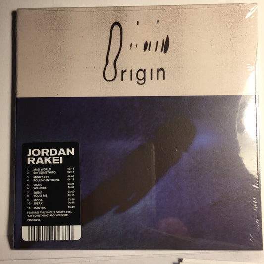 Jordan Rakei : Origin (CD, Album)