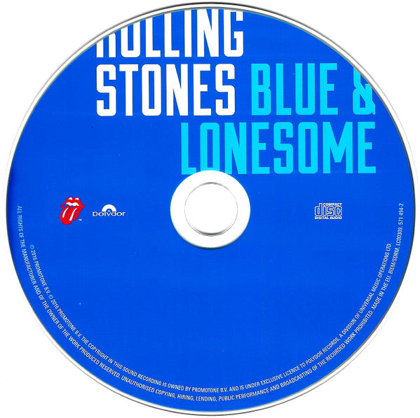 The Rolling Stones : Blue & Lonesome (CD, Album, Dig)