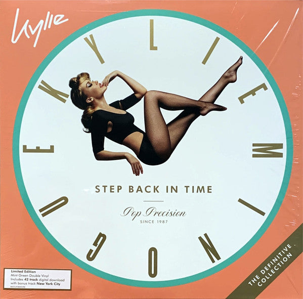 Kylie Minogue : Step Back In Time (The Definitive Collection) (2xLP, Comp, Ltd, Min)