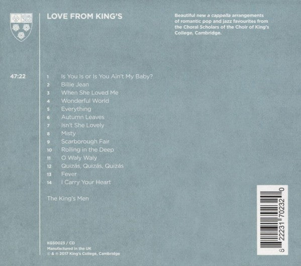 The King's Men* : Love From King's (CD, Album)