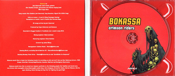 Bokassa (2) : Crimson Riders (CD, Album, Dig)