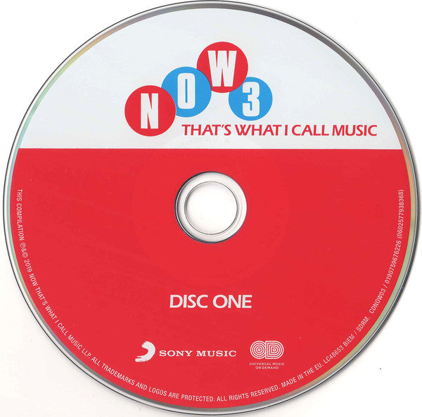 Various : Now That's What I Call Music 3 (2xCD, Comp, RE)