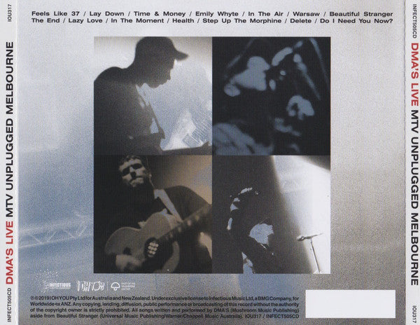 DMA's : DMA's Live (MTV Unplugged Melbourne) (CD)