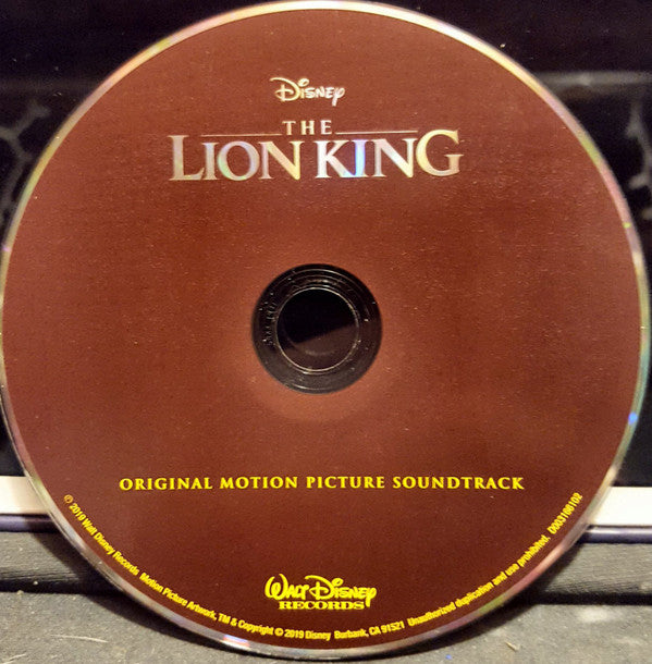 Various : The Lion King (Original Motion Picture Soundtrack) (CD, Album)