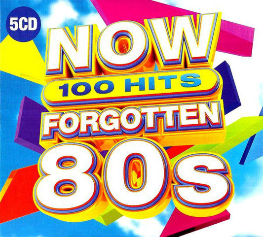 Various : Now 100 Hits Forgotten 80s (5xCD, Comp, Dig)