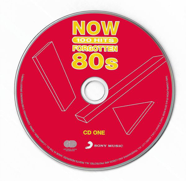 Various : Now 100 Hits Forgotten 80s (5xCD, Comp, Dig)