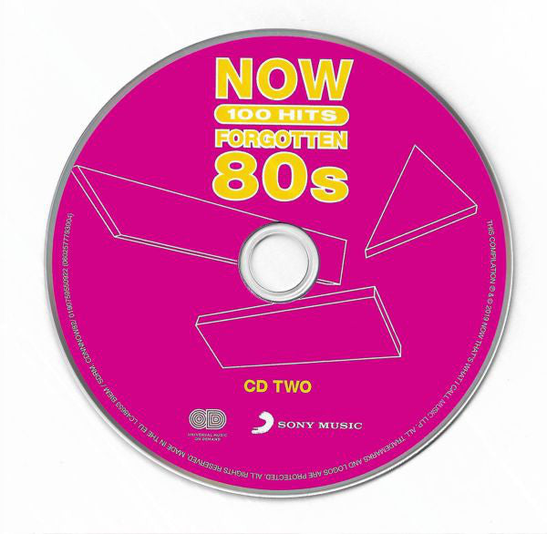 Various : Now 100 Hits Forgotten 80s (5xCD, Comp, Dig)