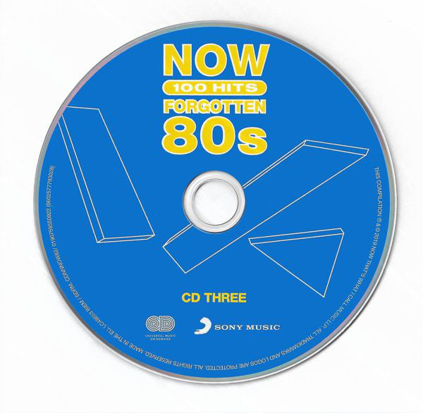 Various : Now 100 Hits Forgotten 80s (5xCD, Comp, Dig)