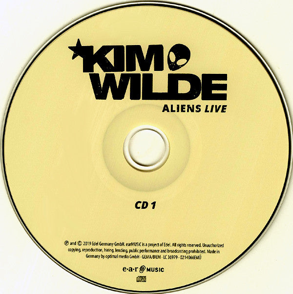 Kim Wilde : Aliens Live (2xCD, Album)