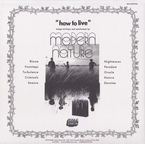 Modern Nature : How To Live (CD, Album)