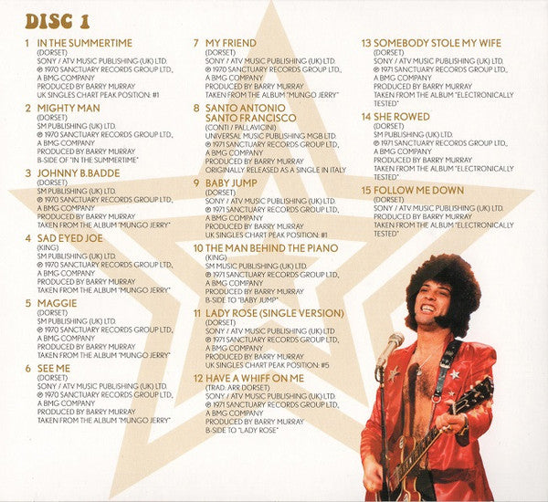 Mungo Jerry : Gold (3xCD, Comp)