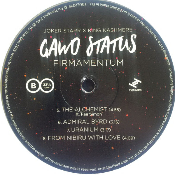 Gawd Status : Firmamentum (LP, Ltd, Num)