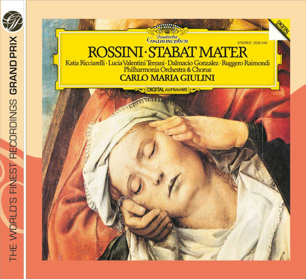 Rossini* - Katia Ricciarelli • Lucia Valentini Terrani • Dalmacio Gonzalez • Ruggero Raimondi, Philharmonia Orchestra & Chorus*, Carlo Maria Giulini : Stabat Mater (CD, Album, RE)