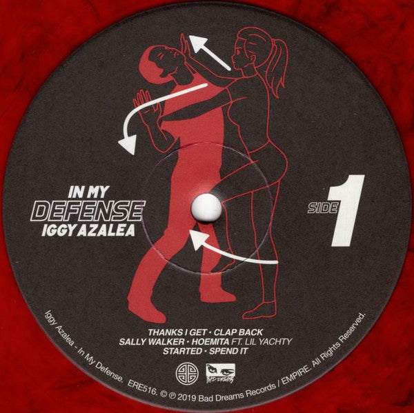 Iggy Azalea : In My Defense (LP, Album, Red)