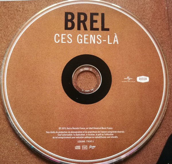 Various : Brel - Ces Gens-Là (CD, Album)