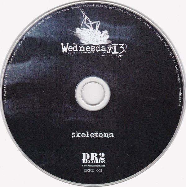 Wednesday 13 : Skeletons (CD, Album)