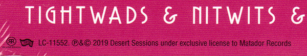 The Desert Sessions : Vol. 11 & 12 (CD, Album)