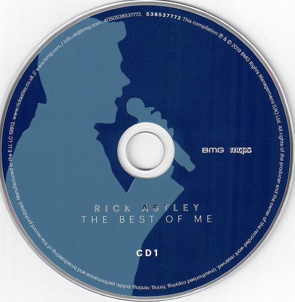 Rick Astley : The Best Of Me (2xCD, Comp, Dlx, Dig)