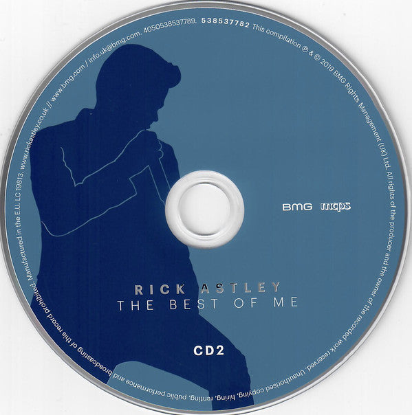 Rick Astley : The Best Of Me (2xCD, Comp, Dlx, Dig)