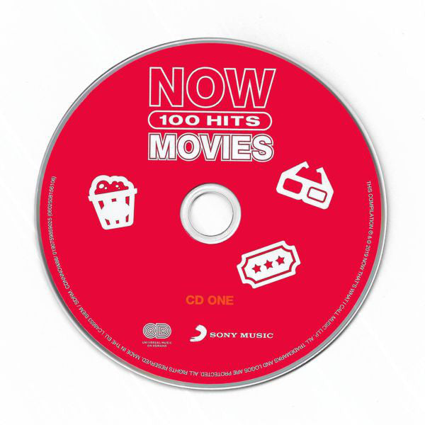 Various : Now 100 Hits Movies (5xCD, Comp, dig)