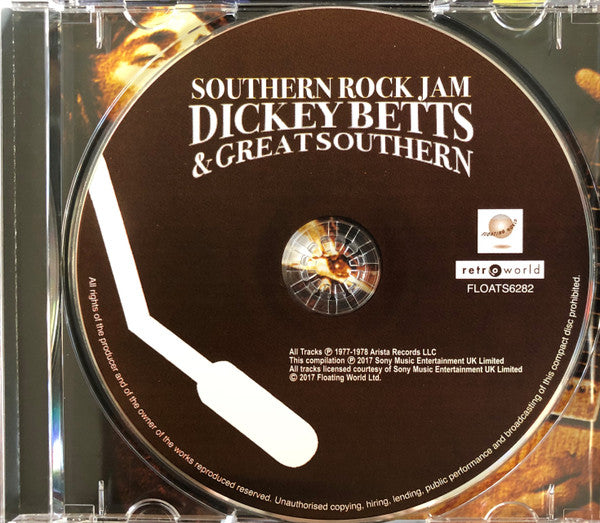 Dickey Betts & Great Southern : Southern Rock Jam (CD, Album, Comp)