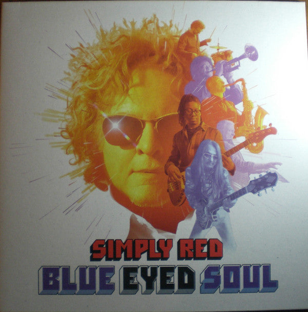 Simply Red : Blue Eyed Soul (LP, Album)