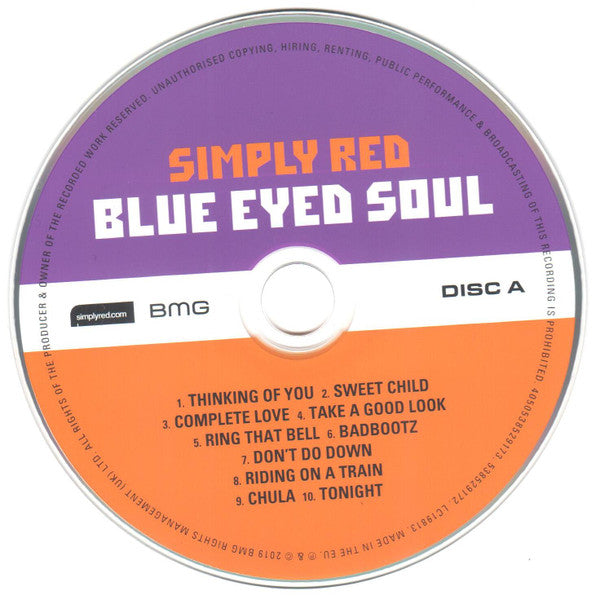 Simply Red : Blue Eyed Soul (2xCD, Album, Dlx)