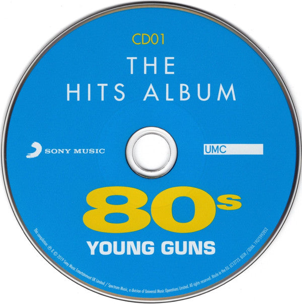 Various : The Hits Album 80s Young Guns (80 Huge Hits From The Decades' New Superstars) (4xCD, Comp)