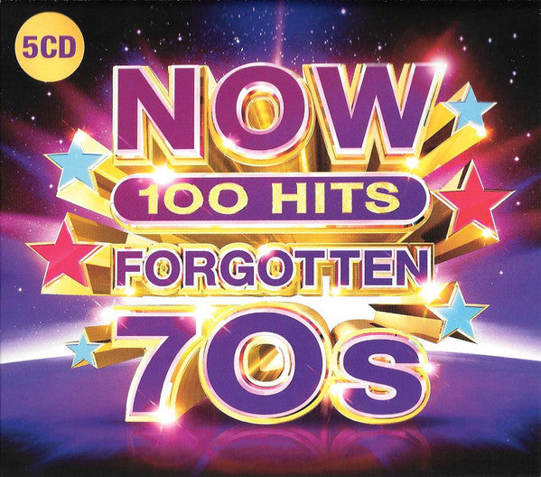 Various : Now 100 Hits Forgotten 70s (5xCD, Comp, Dig)