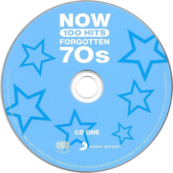 Various : Now 100 Hits Forgotten 70s (5xCD, Comp, Dig)