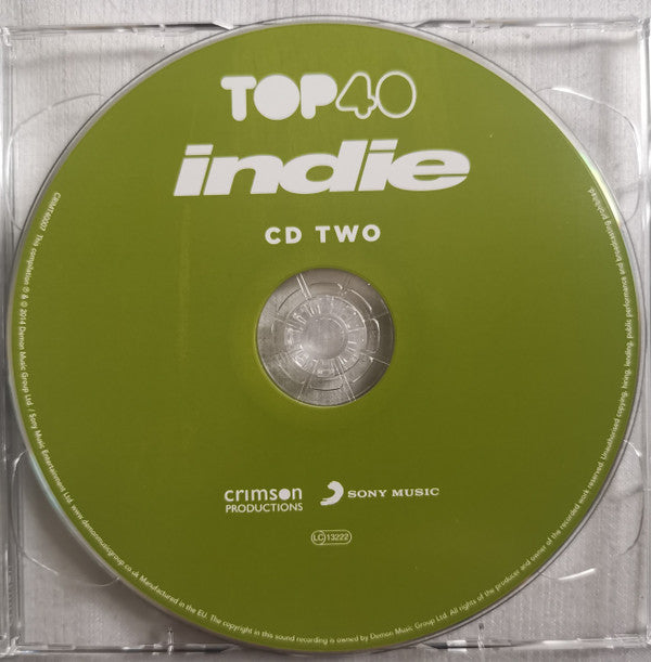 Various : Top 40 Indie (2xCD, Comp)