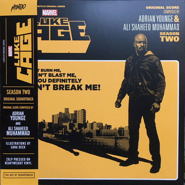 Adrian Younge & Ali Shaheed Muhammad : Marvel's Luke Cage Season Two - Original Soundtrack (2xLP, Album, Ltd, Yel)