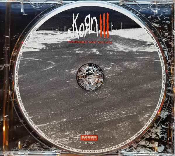 Korn : Korn III: Remember Who You Are (CD, Album)