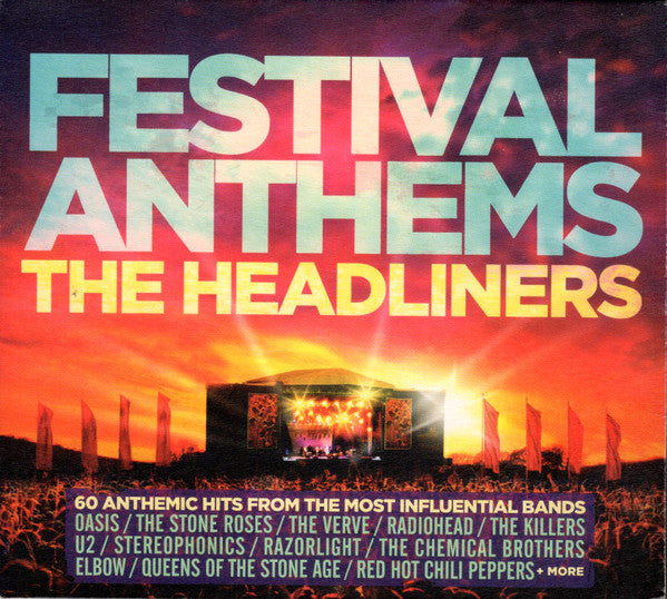 Various : Festival Anthems The Headliners (3xCD, Comp, Dig)