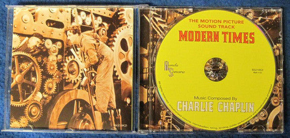 Charlie Chaplin : Modern Times (Original Music From The Motion Picture Sound Track) (CD, Album, Mono, RE)