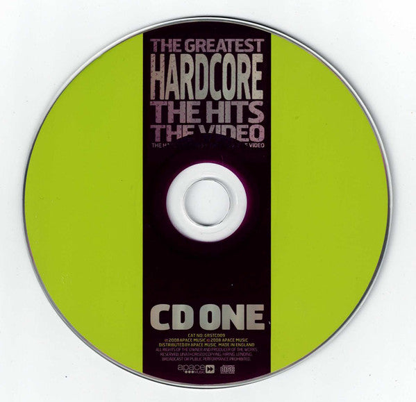 Various : The Greatest Hardcore: The Hits The Video (2xCD, Comp + DVD)