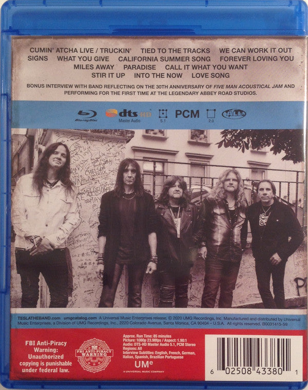 Tesla : Five Man London Jam (Blu-ray, Multichannel)