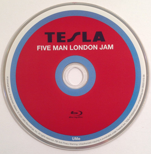 Tesla : Five Man London Jam (Blu-ray, Multichannel)