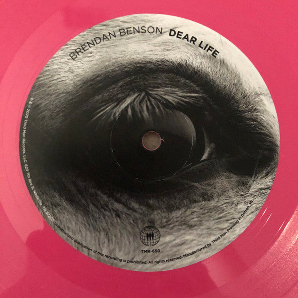 Brendan Benson : Dear Life (LP, Album, Pin)