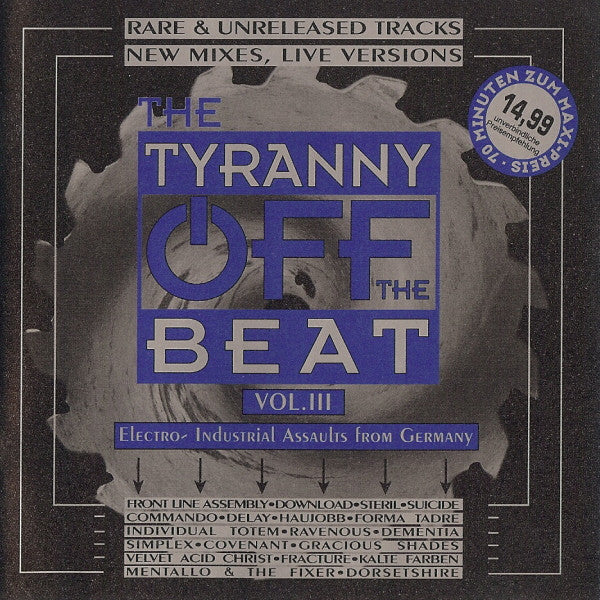 Various : The Tyranny Off The Beat Vol. III (CD, Comp)