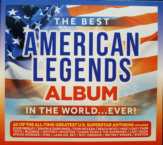 Various : The Best American Legends Album In The World...Ever! (3xCD, Comp)